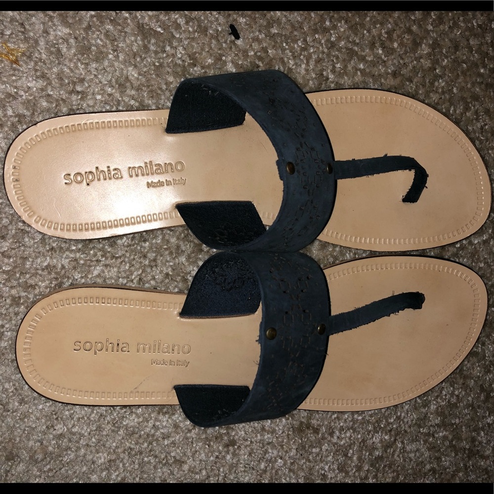 Sophia Milano flip flops